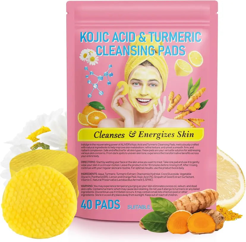 Turmeric Acid Cleaning Pads