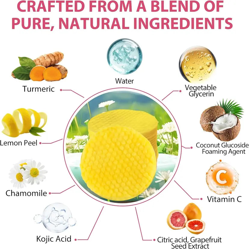 Turmeric Acid Cleaning Pads